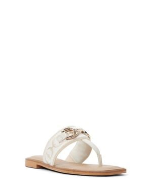 ALDO Coralynna Flip Flop - White