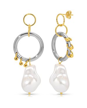 Kozakh Sykies Drop Earrings - Metallic