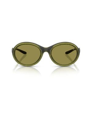 DIESEL Dl3009U 55Mm Oval Sunglasses - Green