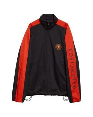 Balenciaga Embroidered Crest Track Jacket