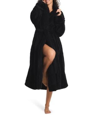Savage x Fenty Undercover Softie Robe - Black
