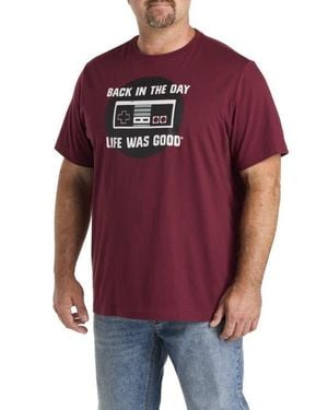 Life Is Good. Big & Tall Back - Red