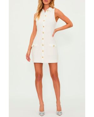 Beach Riot Eleanor Sleeveless Cover-Up Minidress - White