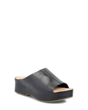 Kork-Ease Yazmin Platform Slide Sandal - Gray