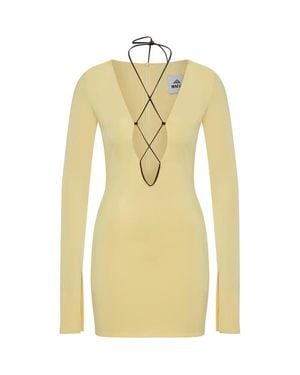Maeve Simone Dress - Yellow