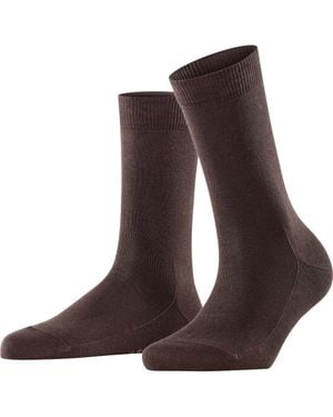 FALKE Family Cotton Socks - Brown