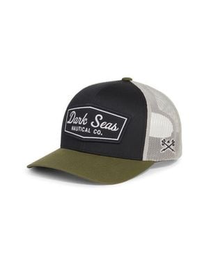 Dark Seas Winston Trucker Hat - Black