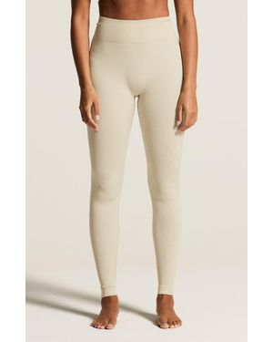 C.r.a.f.t Warm Comfort Performance Leggings - Natural