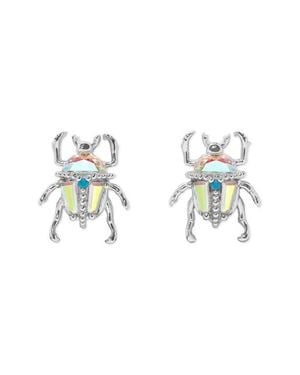 Girls Crew Beetle Stud Earrings - Multicolor