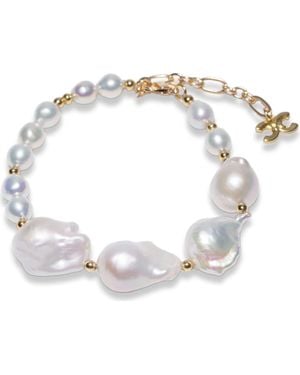 Classicharms Marina Baroque Pearl Bracelet - Metallic