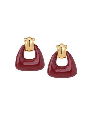 Retro Chic Ostuni Earrings - Red