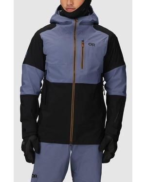 Outdoor Research Hemispheres Team Gore-Tex Waterproof Jacket - Black