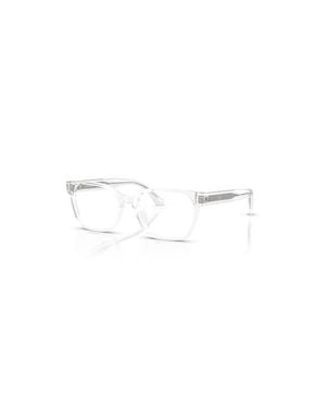 Emporio Armani 48Mm Rectangle Optical Glasses - Multicolor