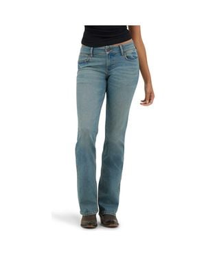 Wrangler Low Rise Bootcut Jeans - Blue