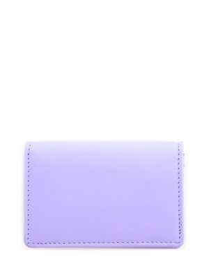 ROYCE New York Leather Card Case - Purple