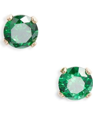 SET & STONES Birthstone Stud Earrings - Green