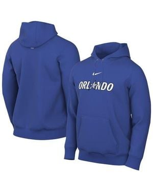 Nike Orlando Magic Sportswear Essential Wordmark Club Hoodie - Blue