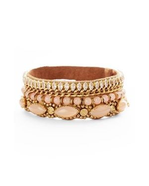 Deepa Gurnani Kia Cuff Bracelet - Orange