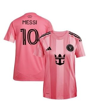 adidas Lionel Messi Inter Miami Cf 2025 Euforia Replica Player Jersey - Pink