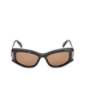 Max Mara 52Mm Cat Eye Sunglasses - Multicolor