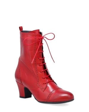 Miz Mooz Flicka Bootie - Red