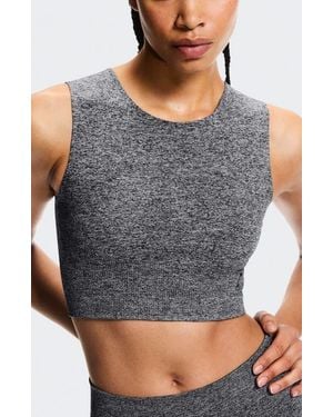 On Shoes Studio Crop Tank - Gray