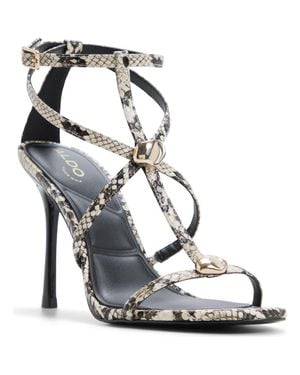 ALDO Novalya Ankle Strap Sandal - Metallic