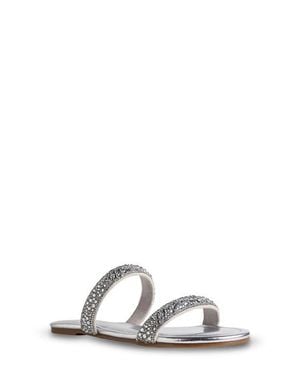 Touch Ups Trinity Slide Sandal - White