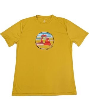 Coalatree Quick Dry Short-Sleeve T-Shirt - Yellow