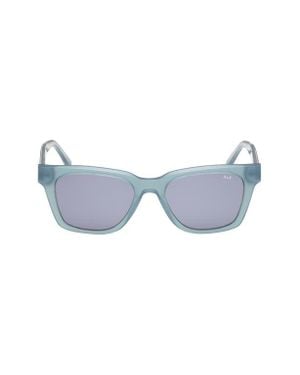 Abercrombie & Fitch 52Mm Square Sunglasses - Blue