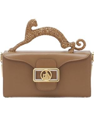 Lanvin Nano Pencil Cat Bag - Brown
