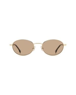 Victoria Beckham Vb 1020/S 52Mm Oval Sunglasses - Natural