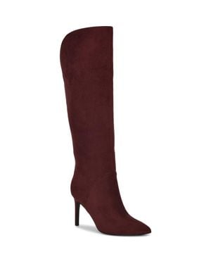 Nine West Razla Pointed Toe Boot - Red