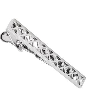 Link Up Laser Cut Lattice Tie Bar - Metallic