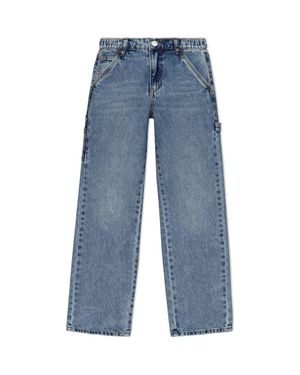 Joe's Jeans Kids' Rebel Relaxed Straight Leg Jeans - Blue