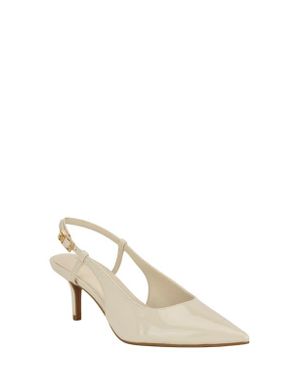 Tommy Hilfiger Cerizza Slingback Pointed Toe Pump - White