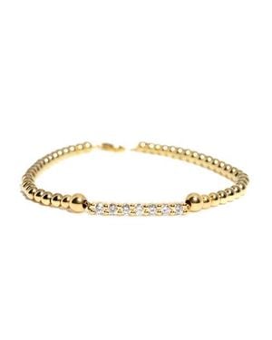 ZARUX Sphereglow Diamond Bracelet - Metallic