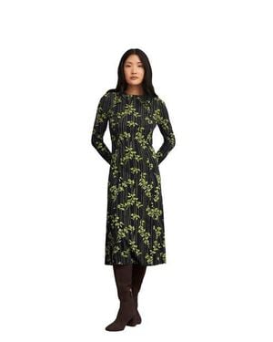 Hobbs Alison Jersey Dress - Green