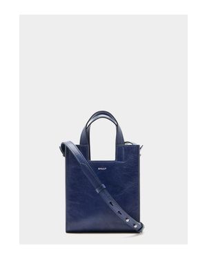 Bally Easy Small Tote Bag - Blue
