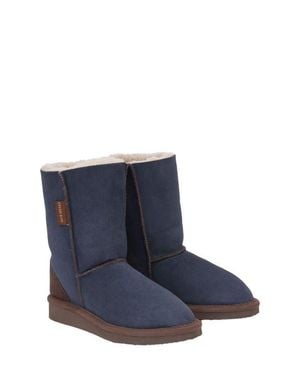 Celtic & Co. Shearling House Boots - Blue