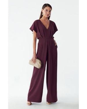 BWLDR Azeliah Jumpsuit - Red