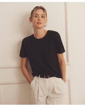 NAADAM Super Fine Cashmere T-Shirt - Blue