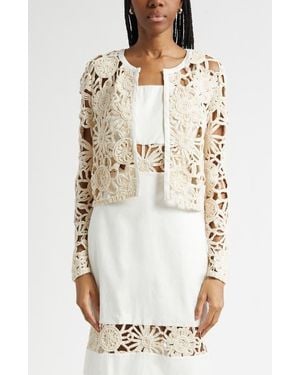 Ramy Brook Adelynn Soutache Jacket - White