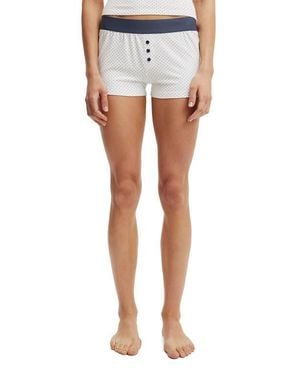 Cotton On Dreamy Soft Boyshort - Blue