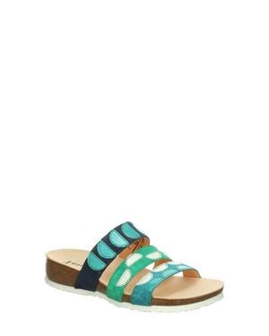 Think! Julia Slide Sandal - Green