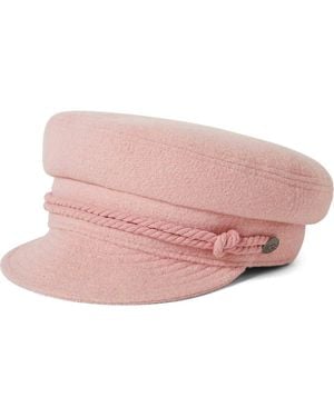 Brixton Kayla Bouclé Cap - Pink