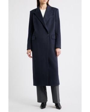 BOSS Callafy Cashmere Coat - Blue