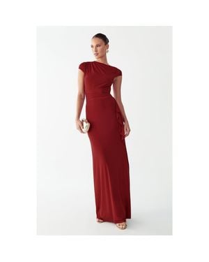 BWLDR Howard Maxi Dress - Red