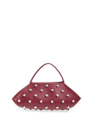 Altuzarra Origami Embellished Leather Baguette Bag - Purple