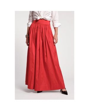 Frances Valentine Ball Skirt - Red